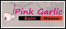 Pink Garlic Balti House, 395 London Road, Hazel Grove, Stockport, SK7 6AA